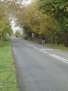 Deeping road on exit from Peakirk